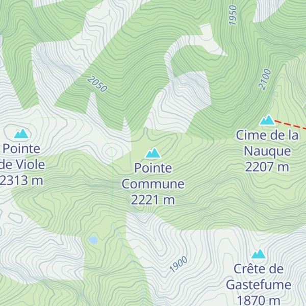 Map of Pointe Commune