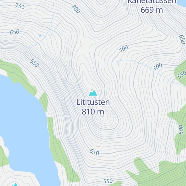 Map of Litltusten