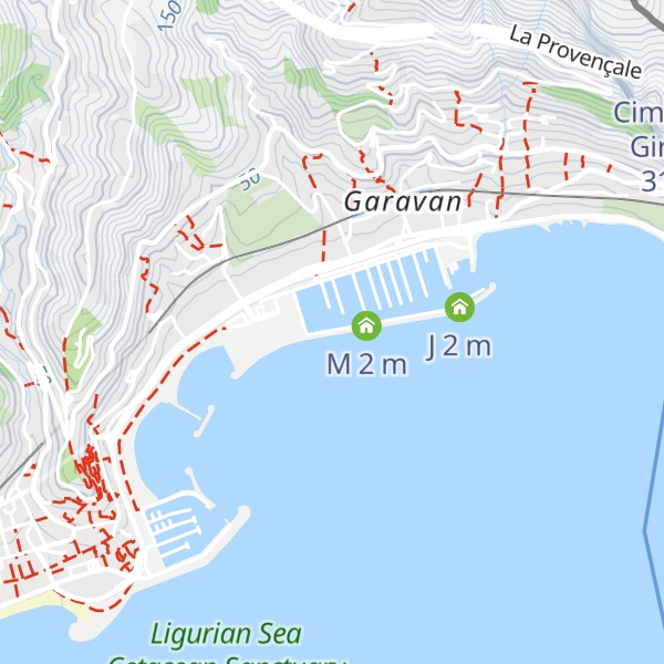 Map of N