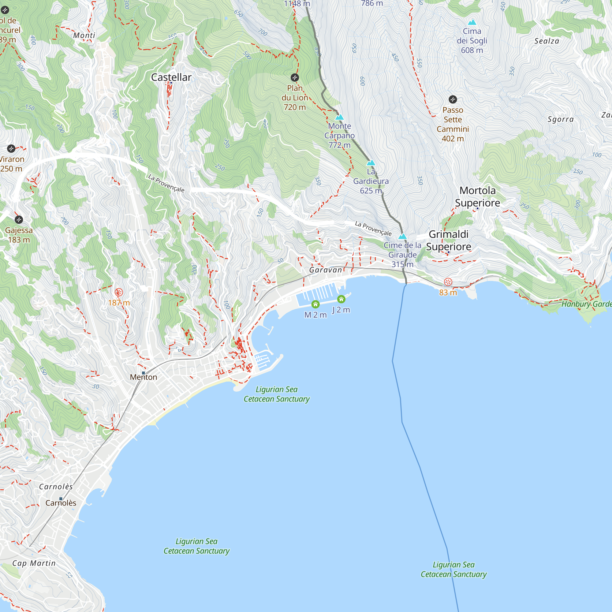 N map