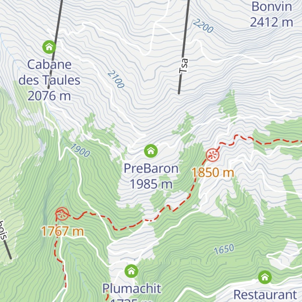 Map of PreBaron