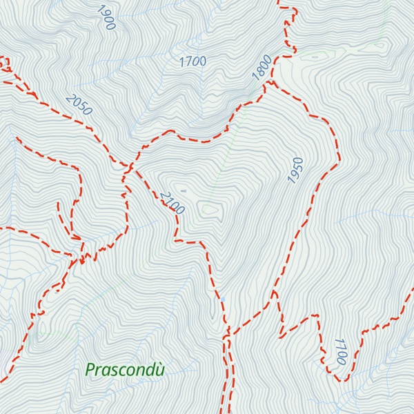 Map of Cima Ròsta