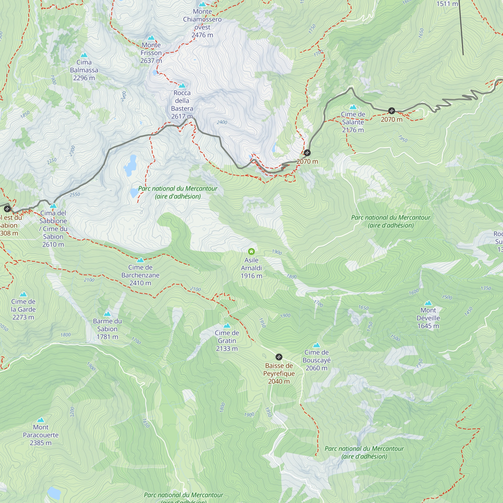 Asile Arnaldi map