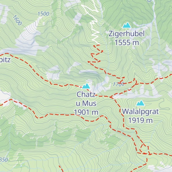 Map of Chatz u Mus