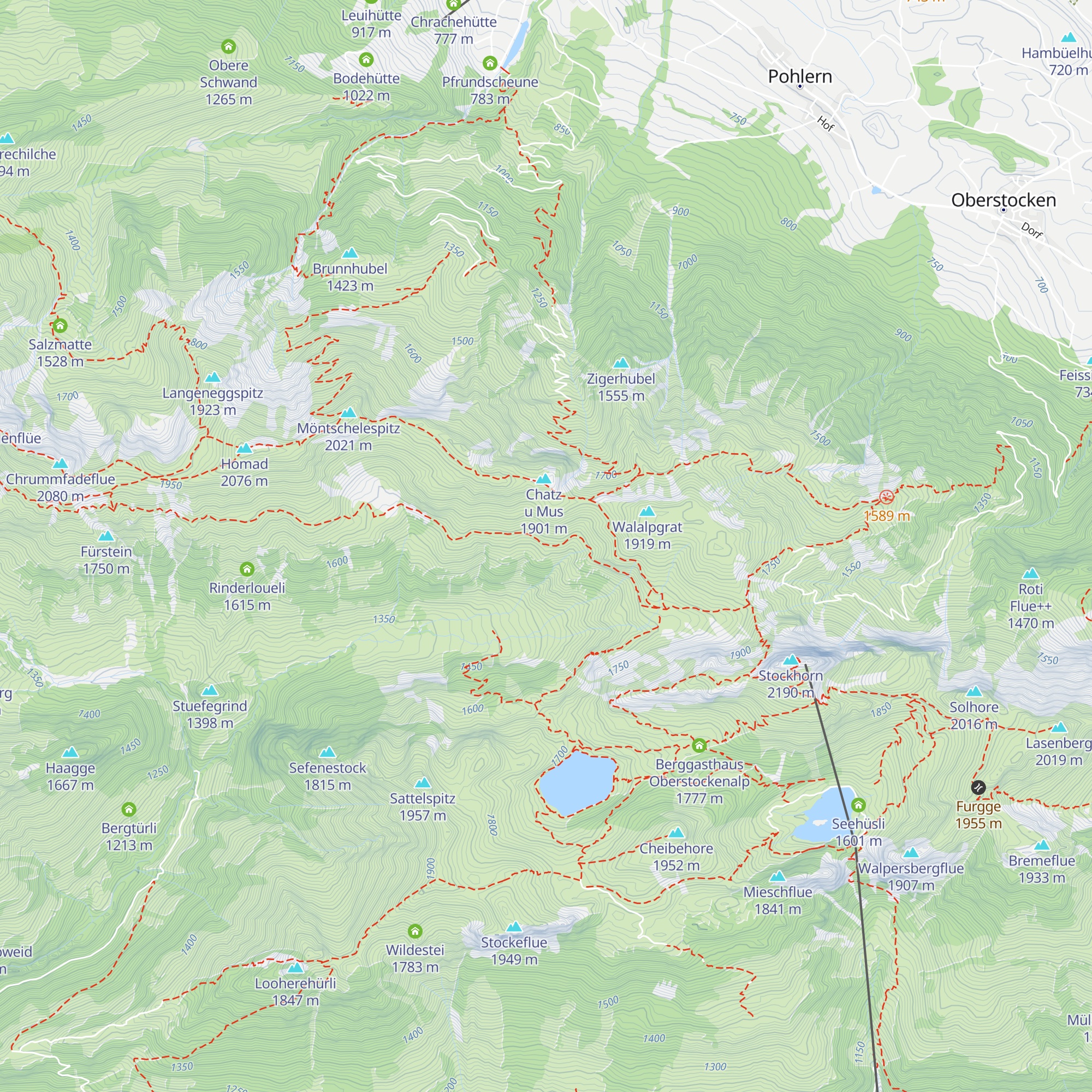 Stierehütte map
