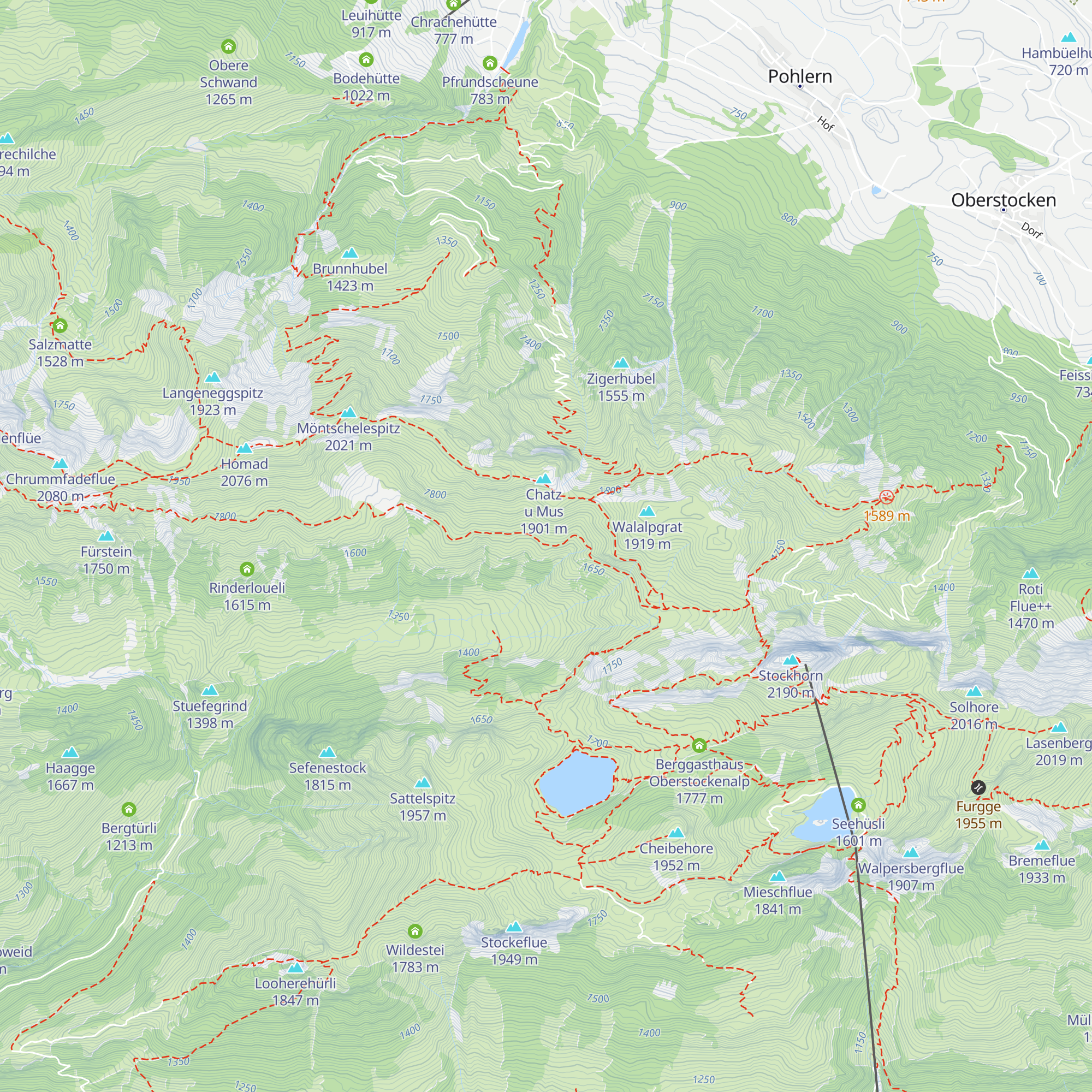 Stierehütte map