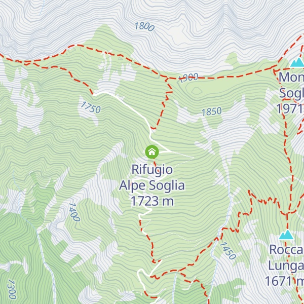 Map of Rifugio Alpe Soglia