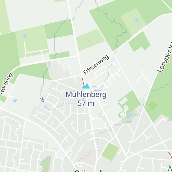 Map of Mühlenberg
