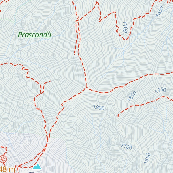 Map of Cima Loit