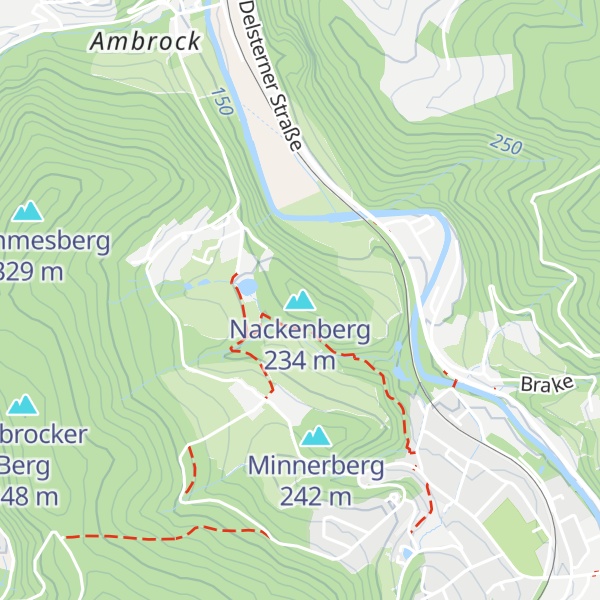 Map of Nackenberg
