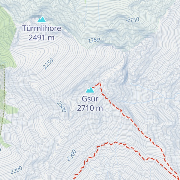 Map of Gsür