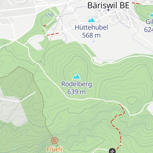 Map of Rödelberg