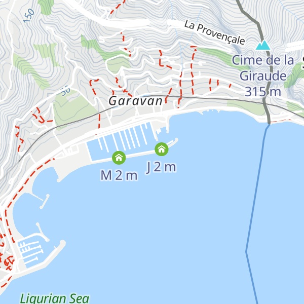 Map of K
