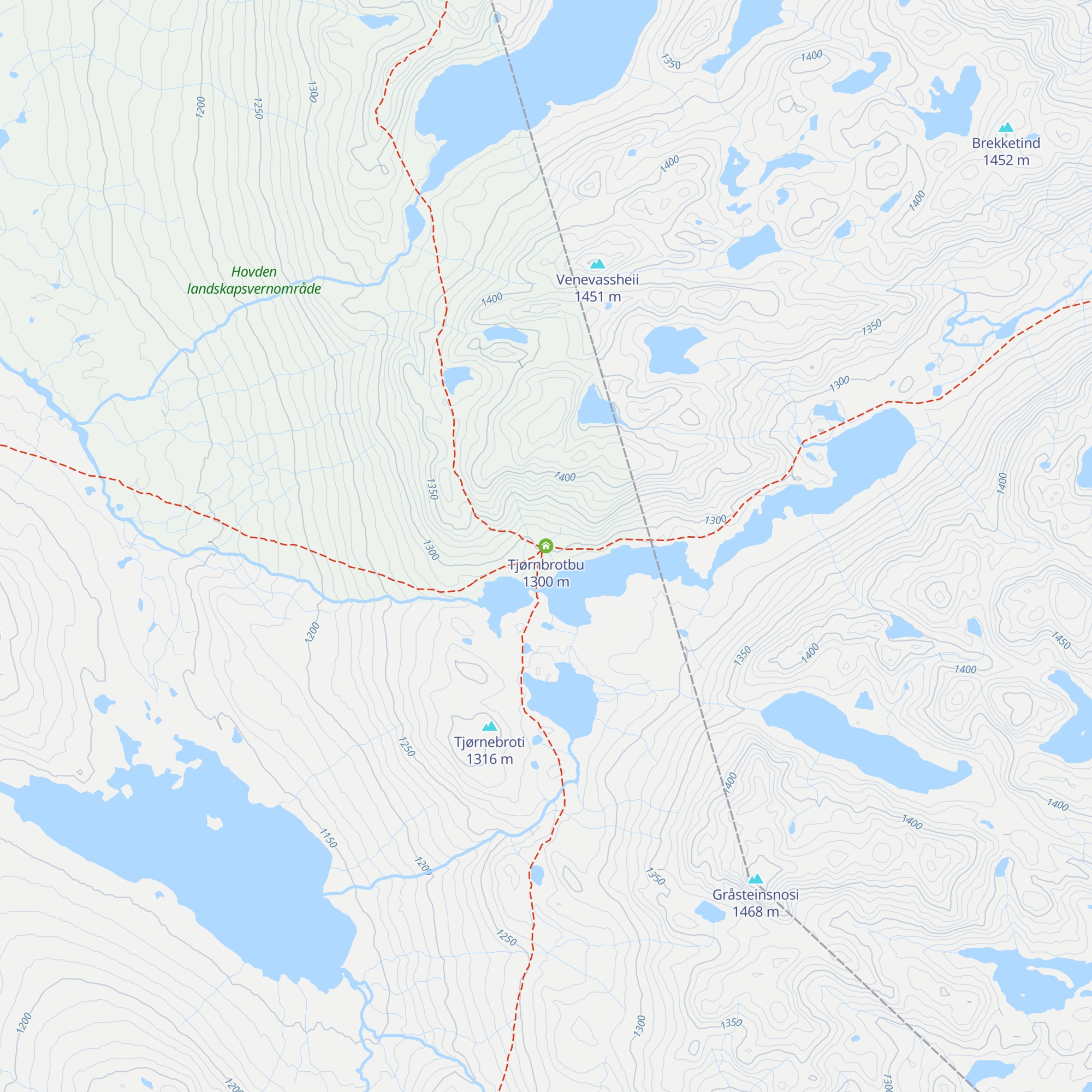 Tjørnbrotbu map