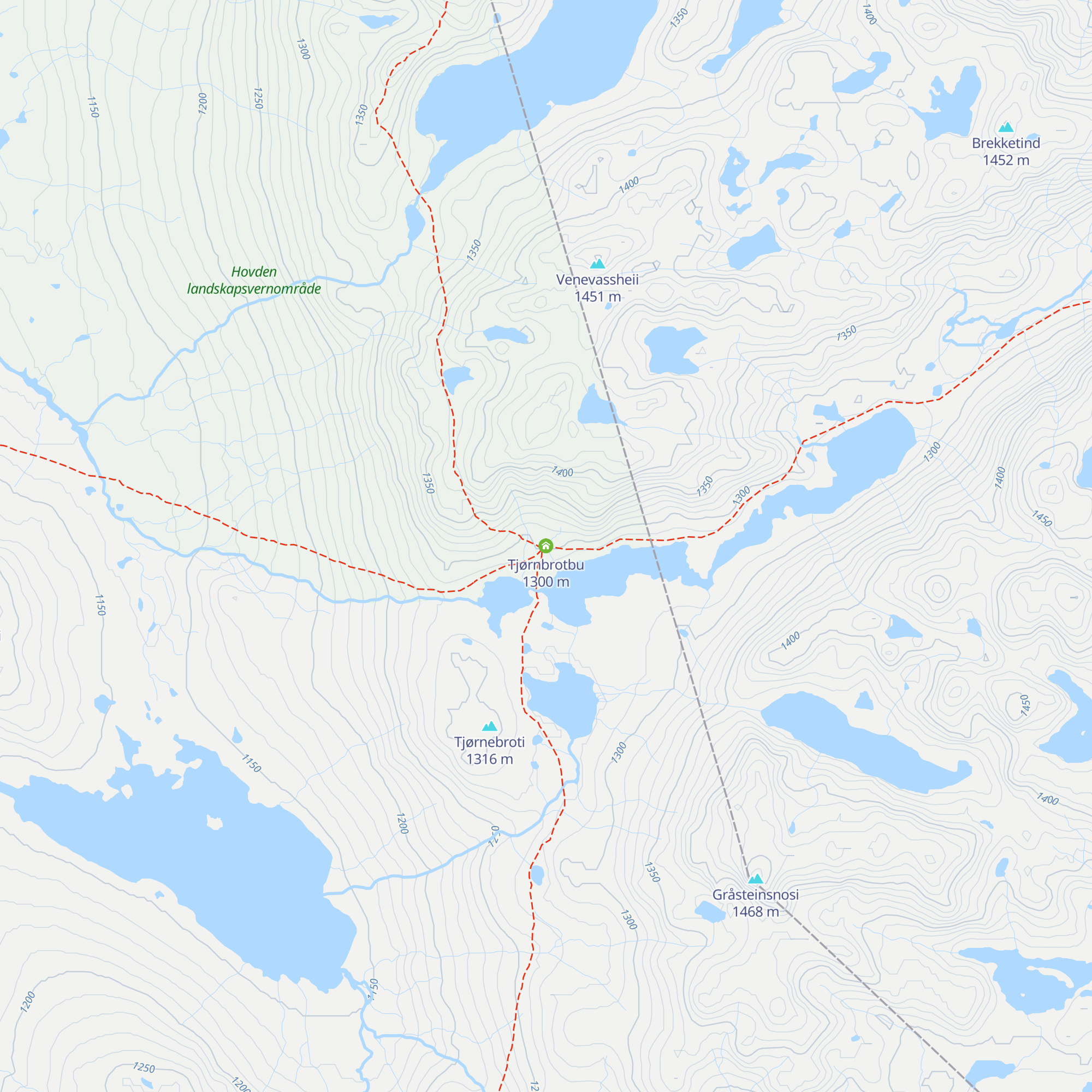 Tjørnbrotbu map