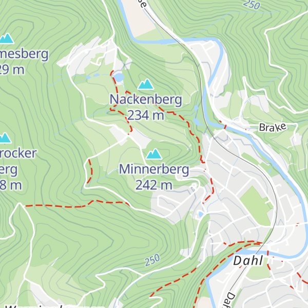 Map of Minnerberg