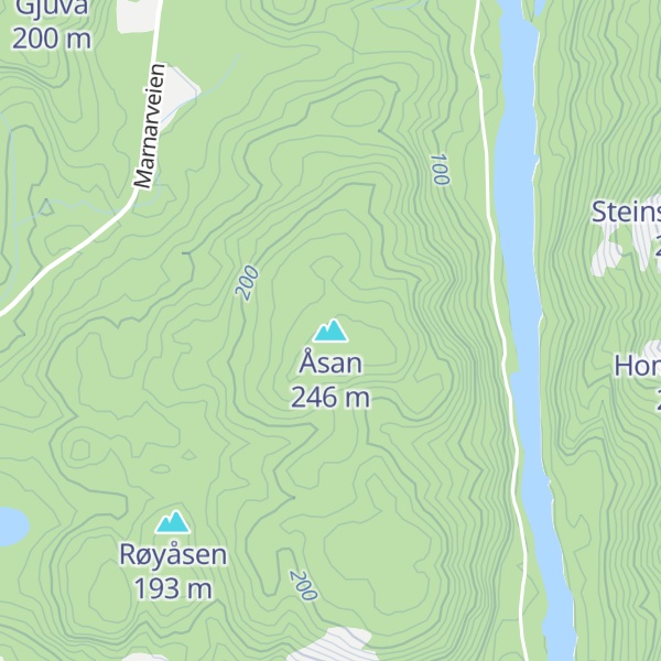 Map of Åsan