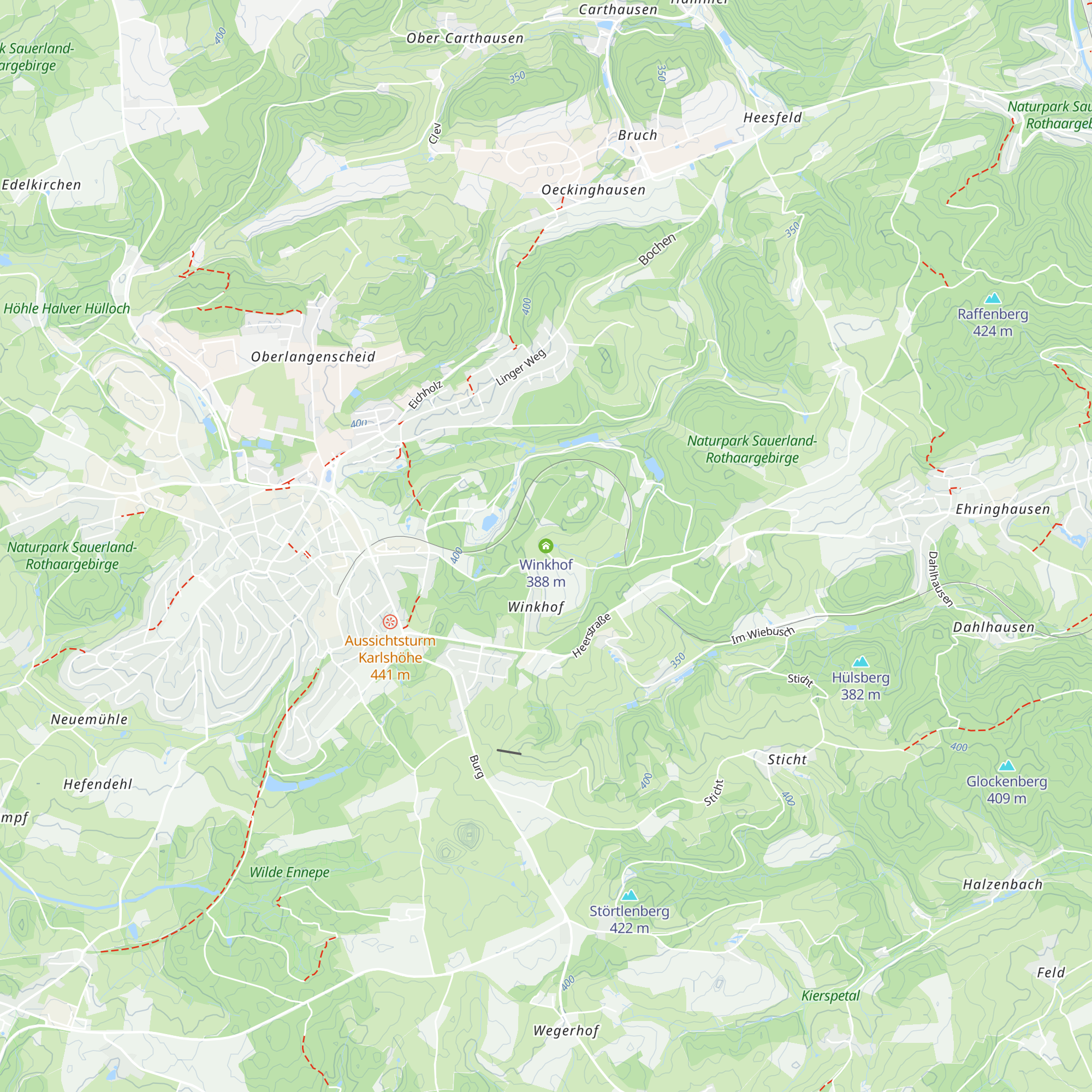 Winkhof map