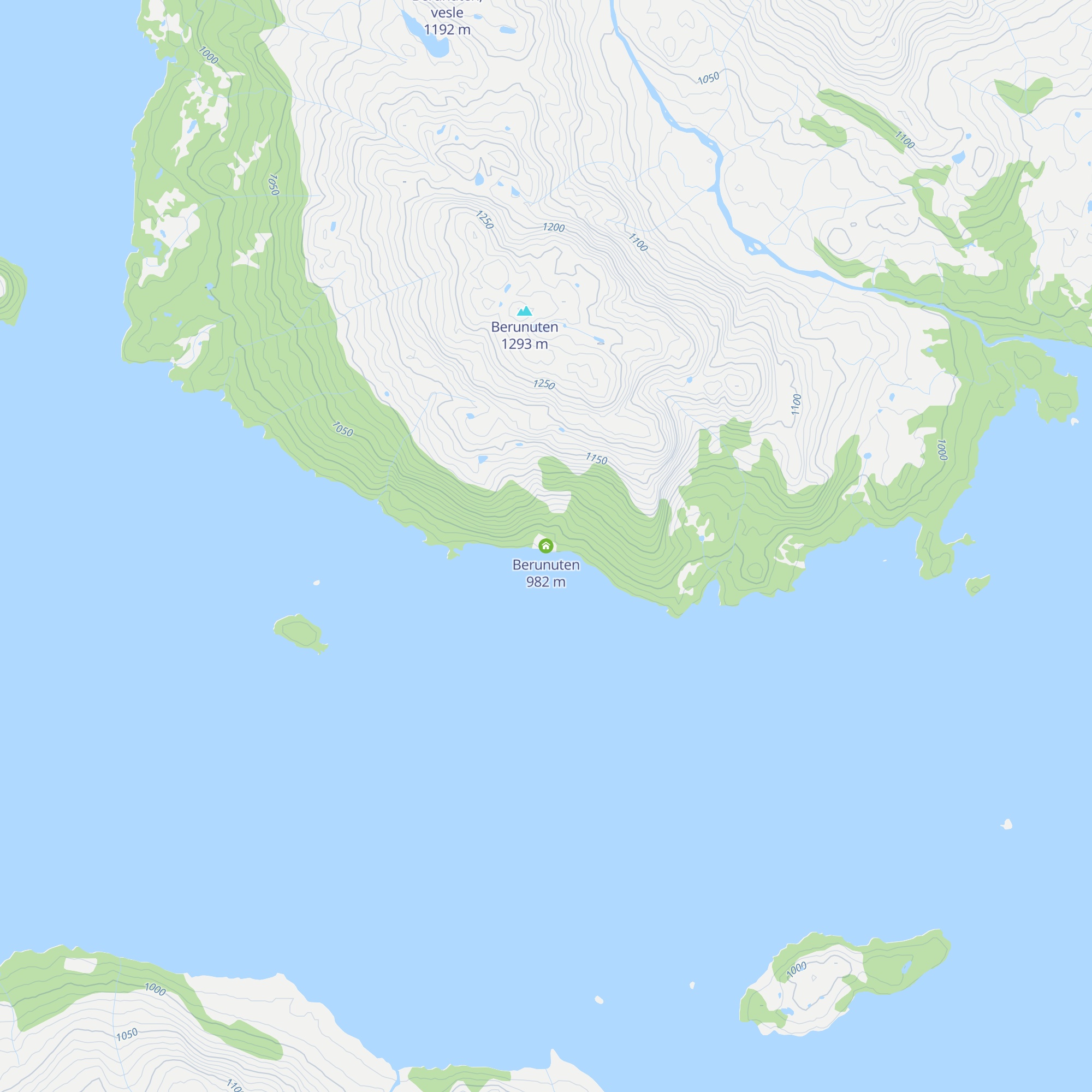 Berunuten map