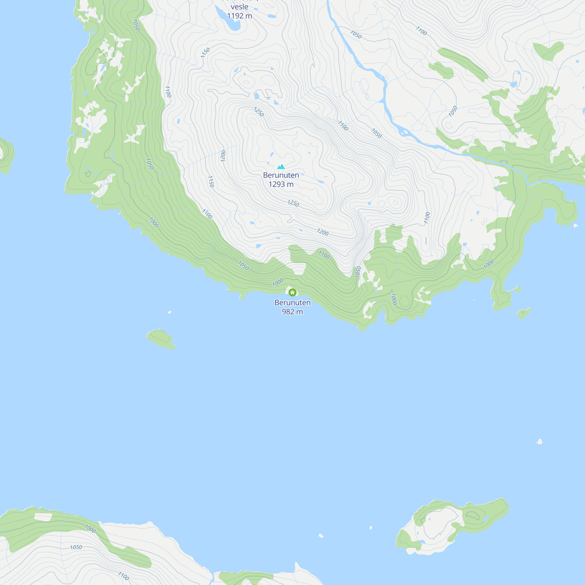 Berunuten map
