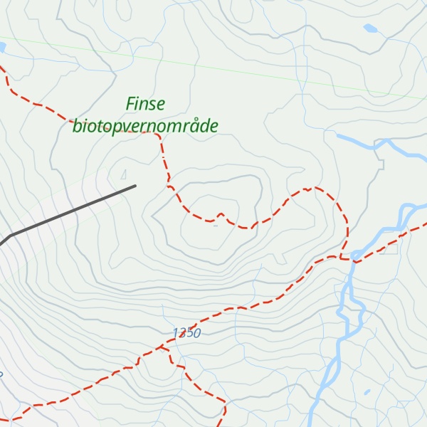 Map of Jomfrunuten