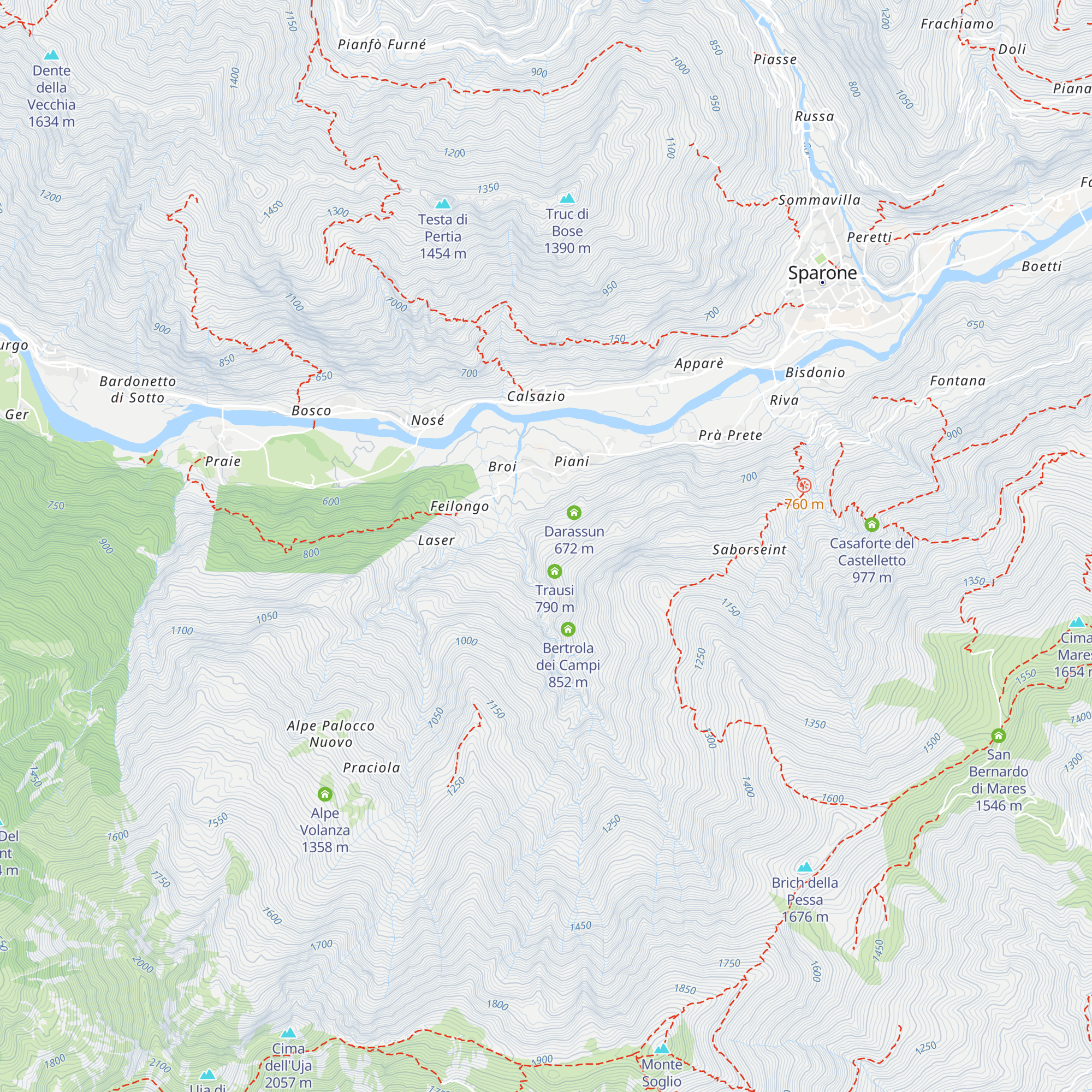 Butumes map