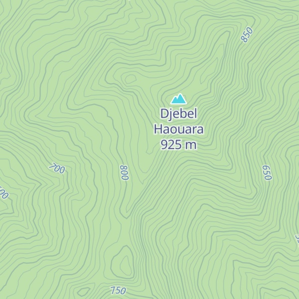 Map of Kêf Nsoûr
