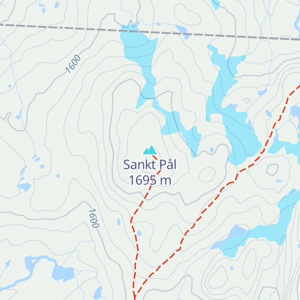 Map of Sankt Pål