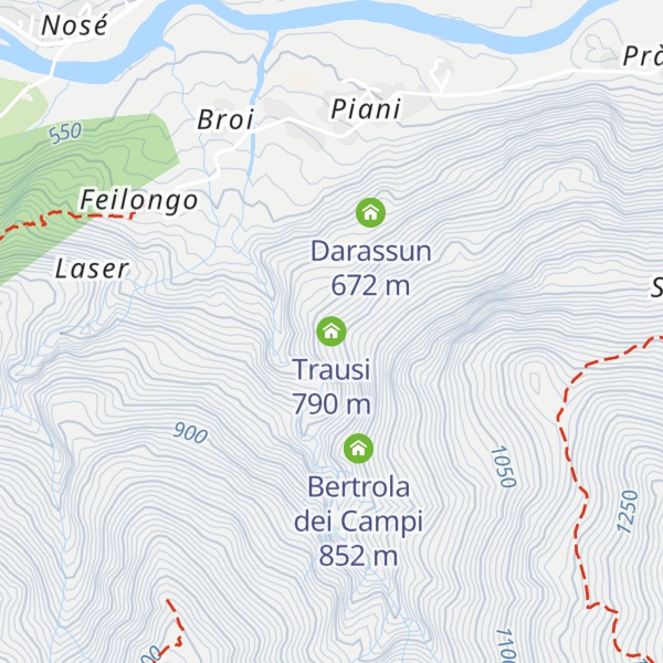 Map of Trausi