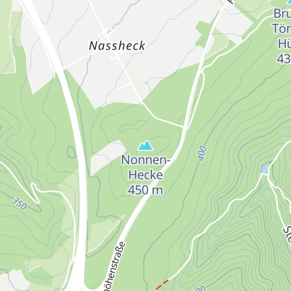 Map of Nonnen-Hecke