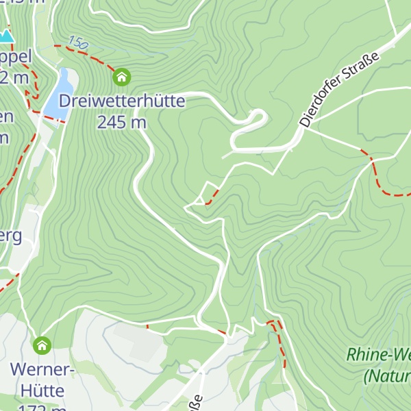 Map of Kirchberghütte