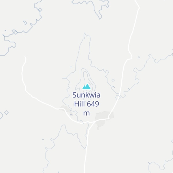 Map of Sunkwia Hill