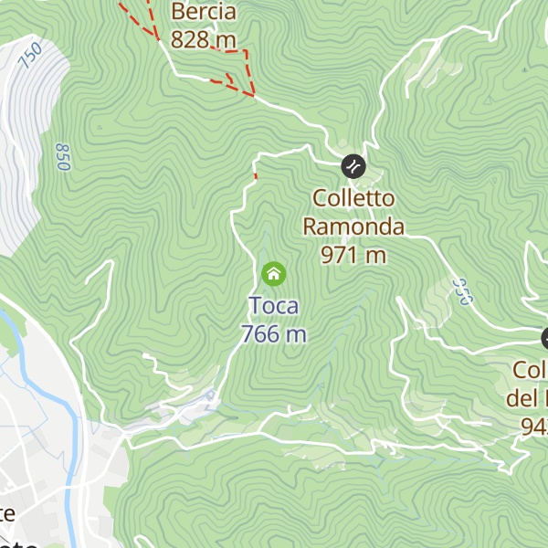 Map of Toca