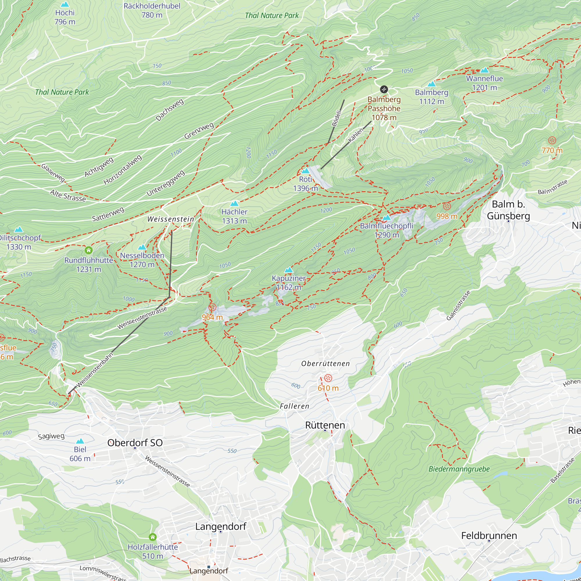 Guggi Hütte map