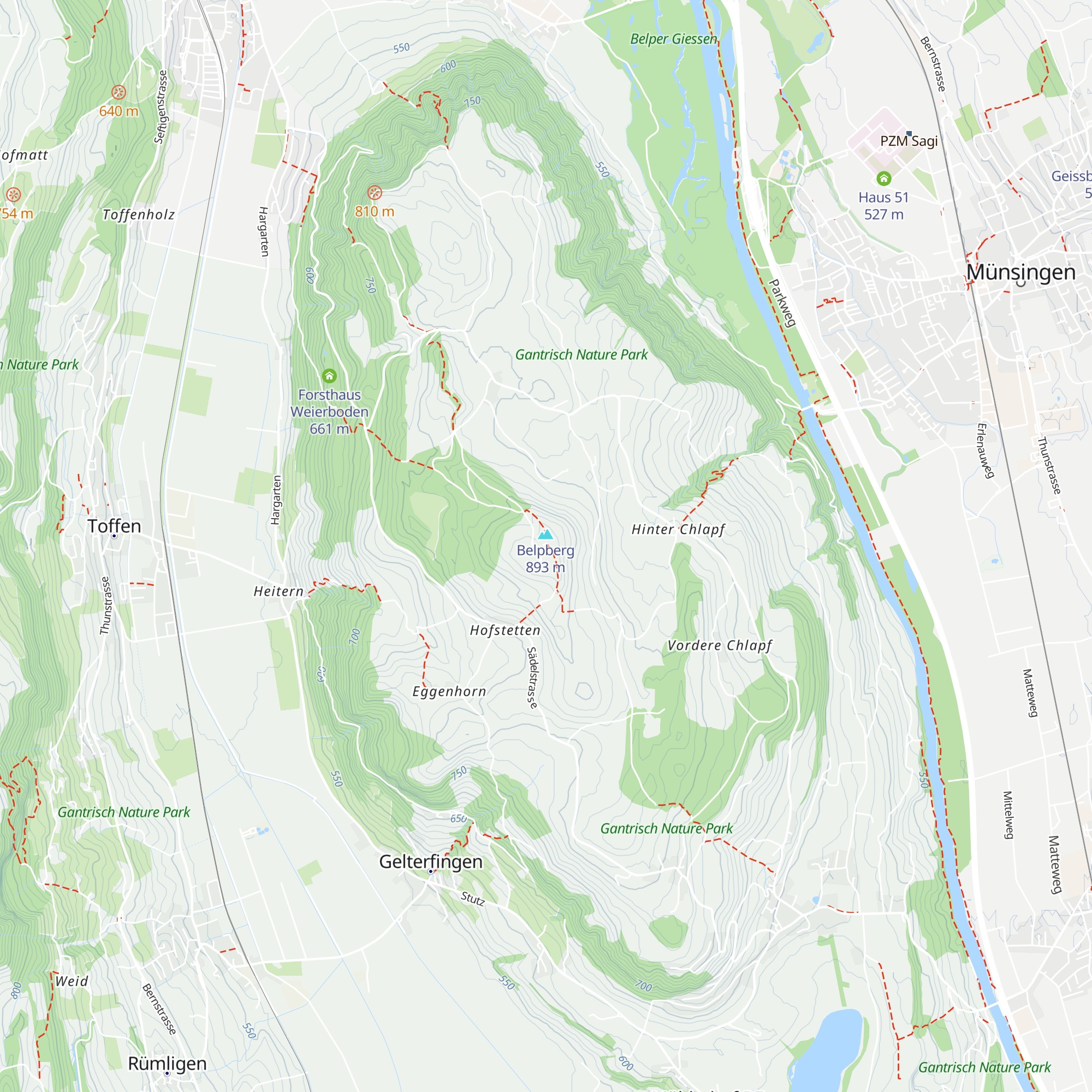Restaurant Chutzen map