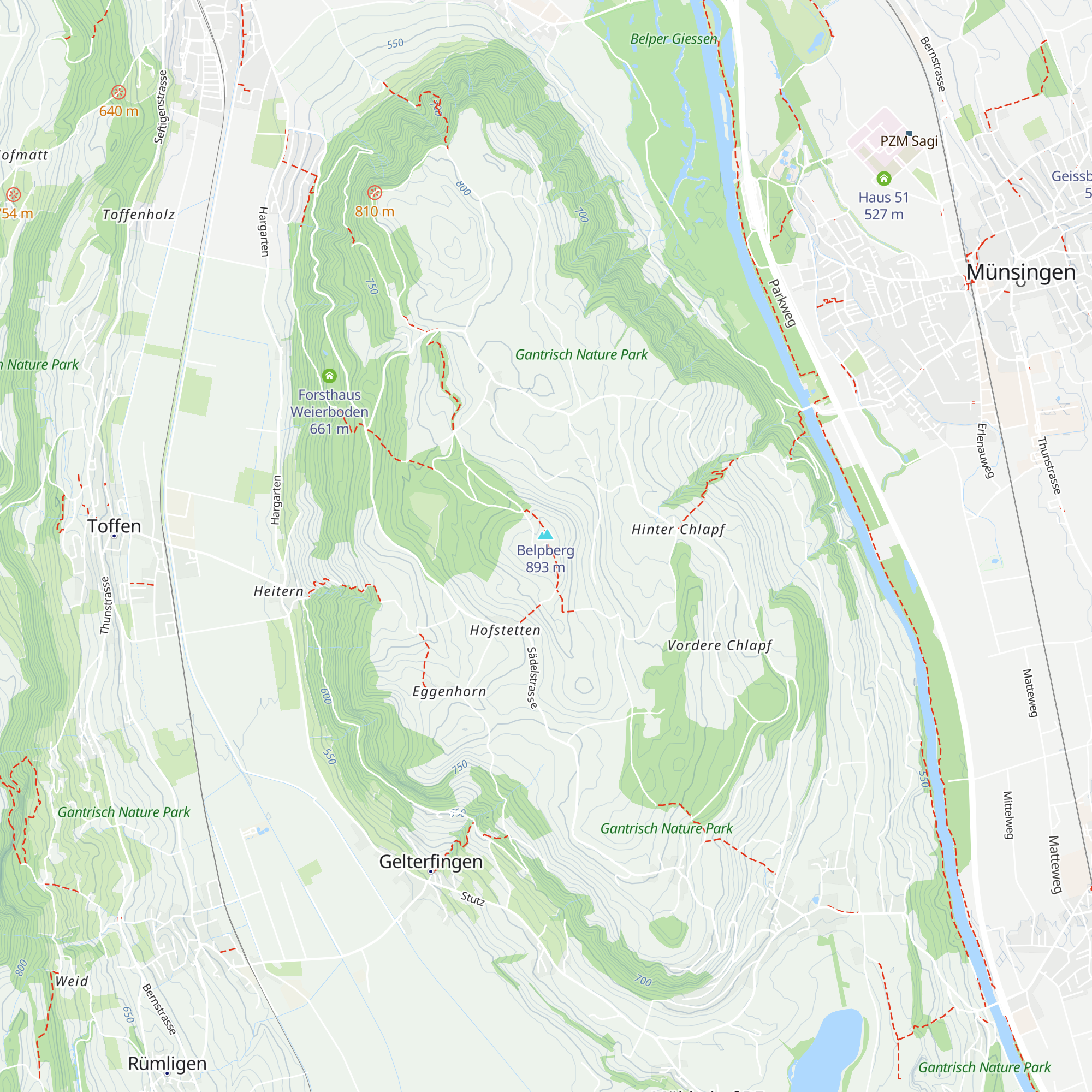 Restaurant Chutzen map