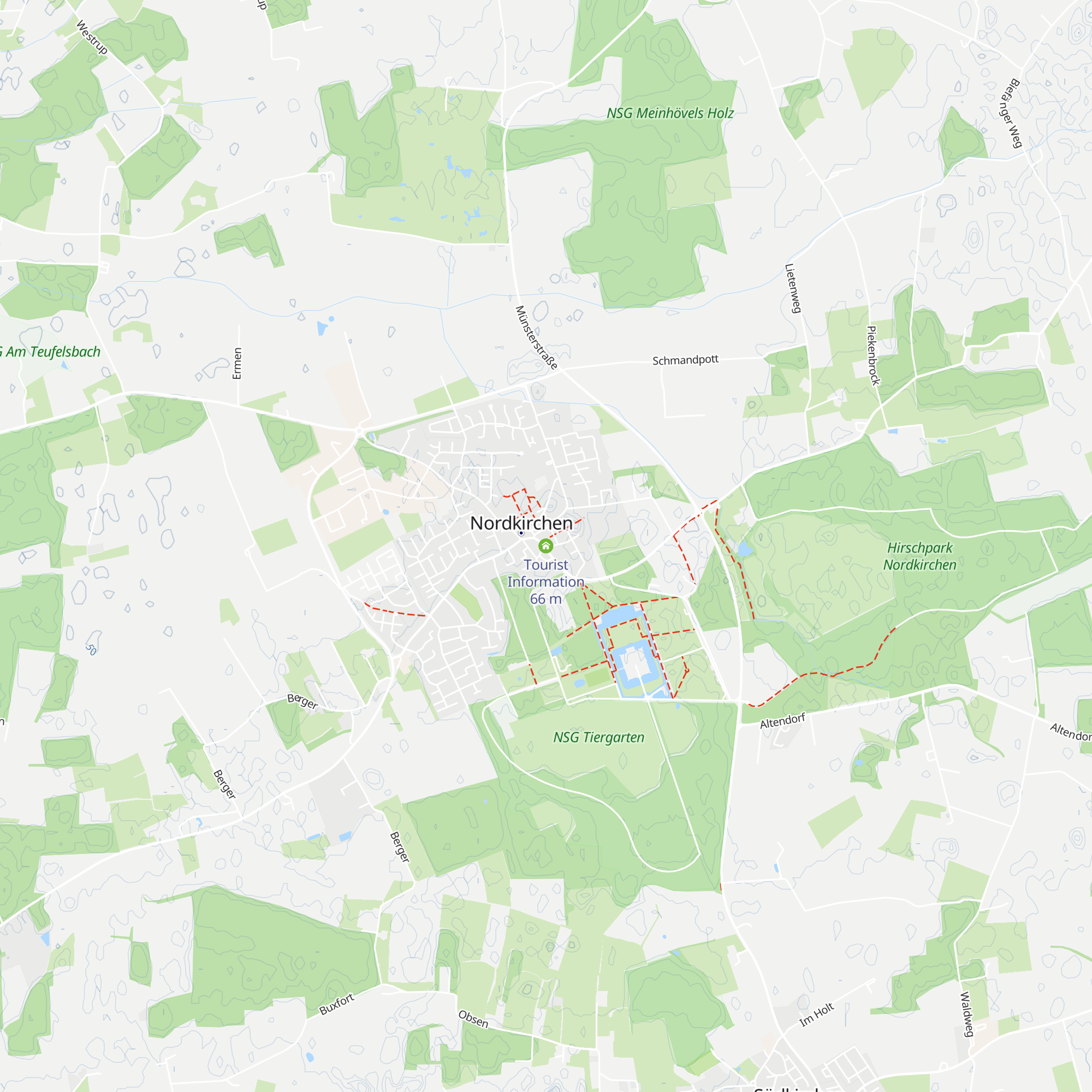 Tourist Information map