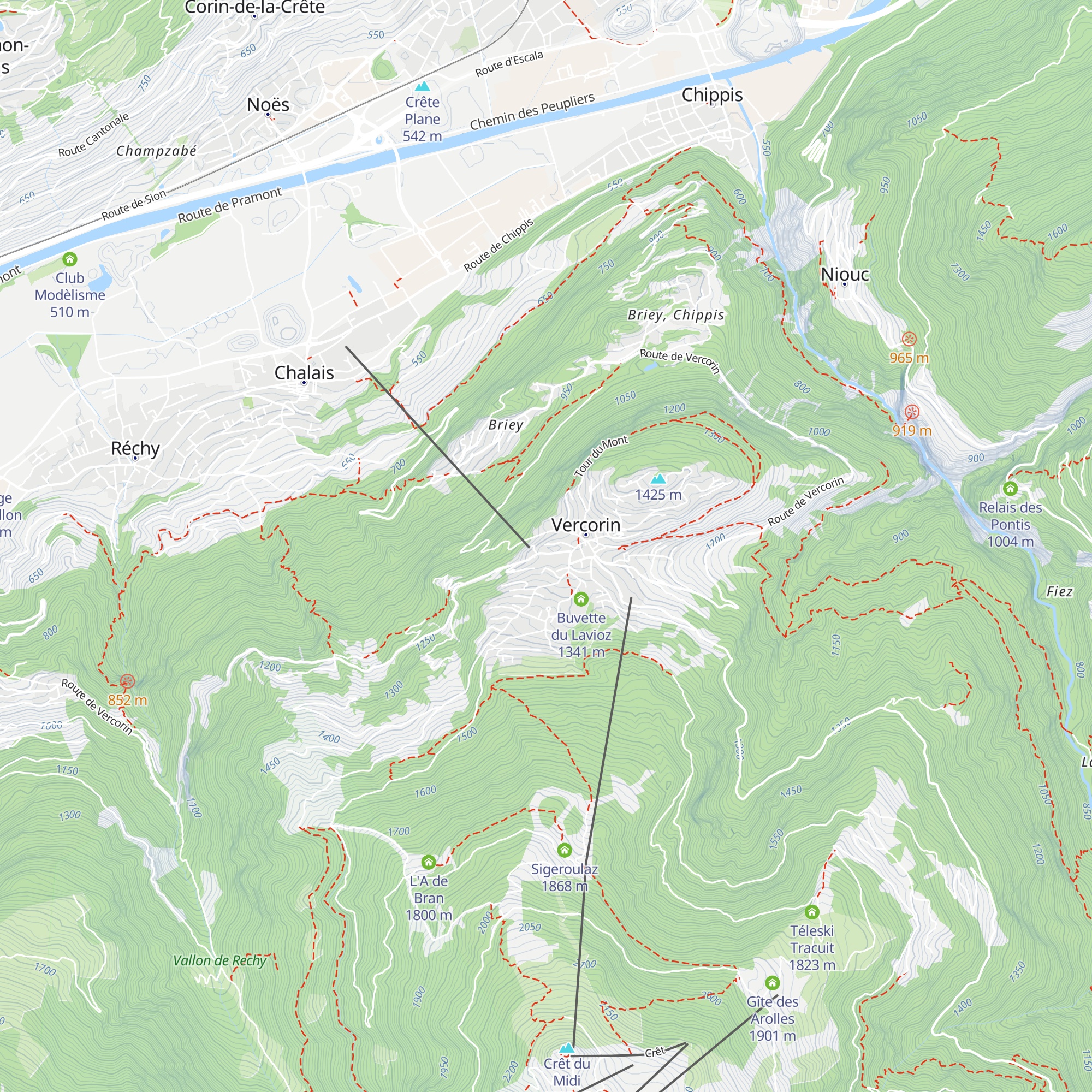 Hostellerie d'Orzival map