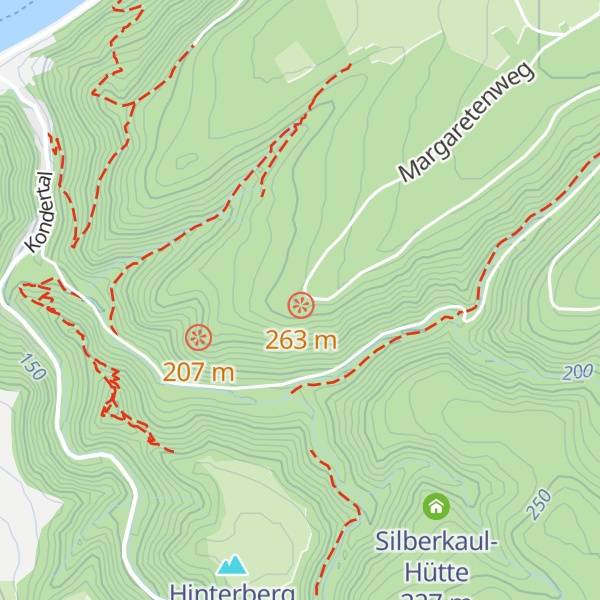 Map of Margareten-Hütte