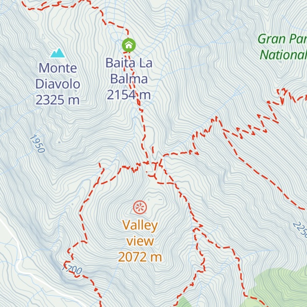 Map of Monte Fautenio