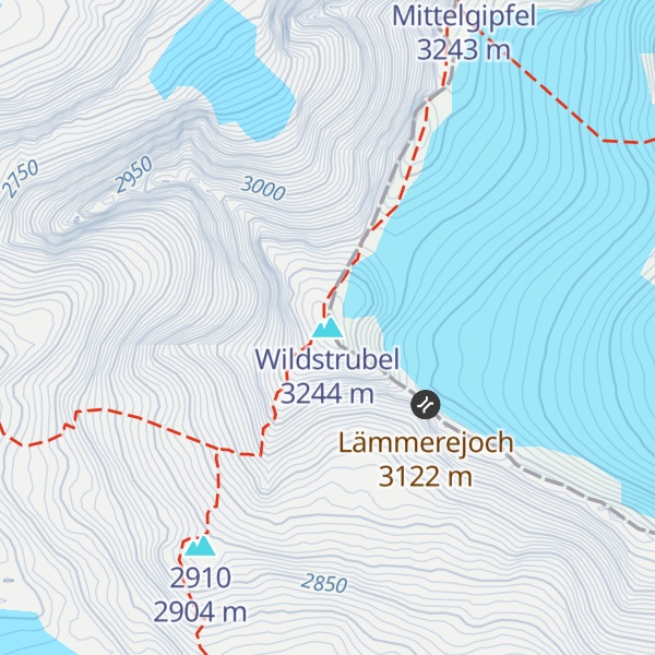 Map of Wildstrubel