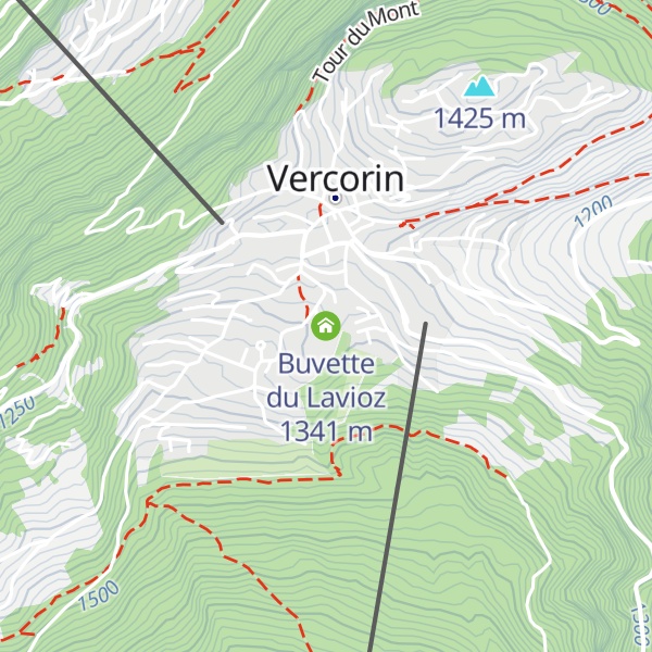 Map of Buvette du Lavioz