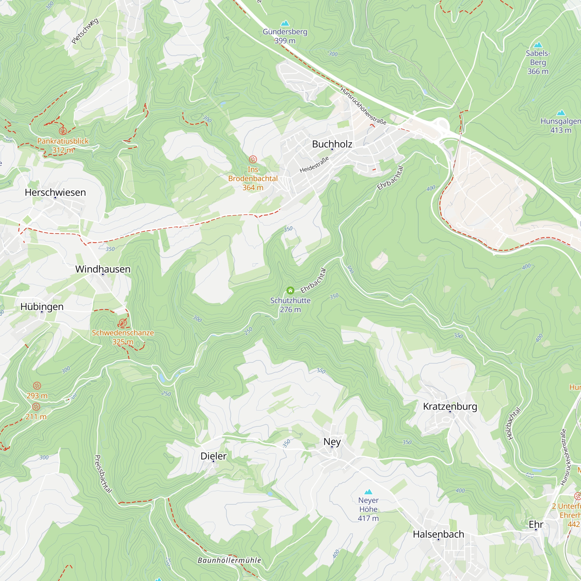 Schutzhütte map