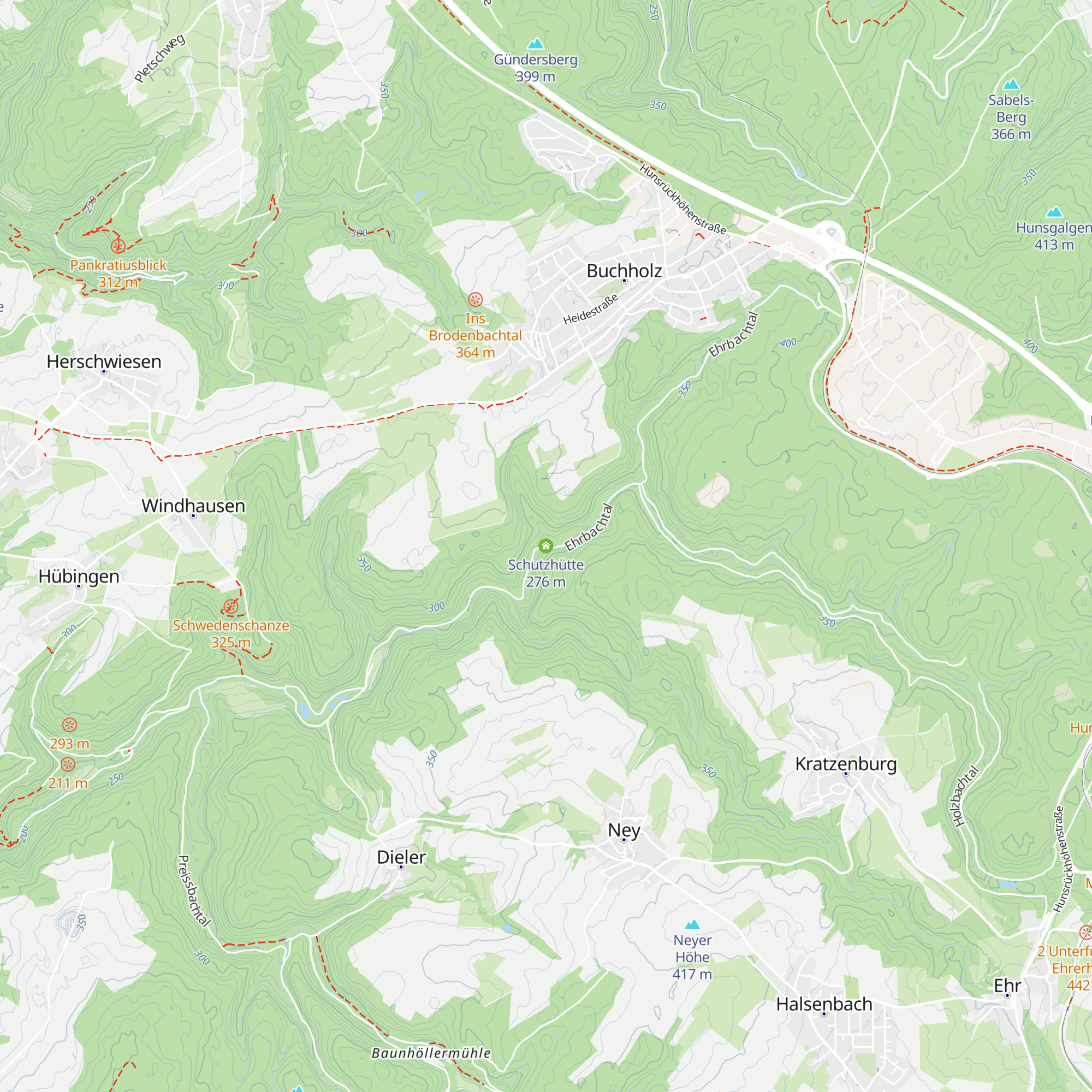 Schutzhütte map