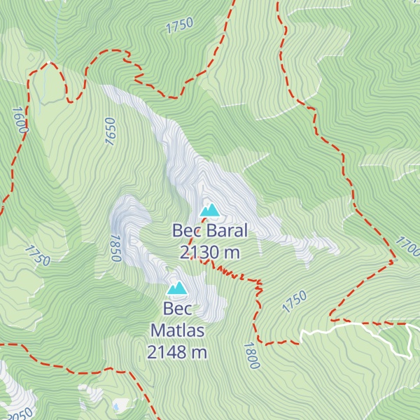 Map of Bec Baral