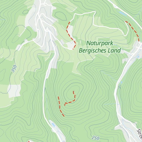 Map of Schutzhütte "Zum Burgberg"