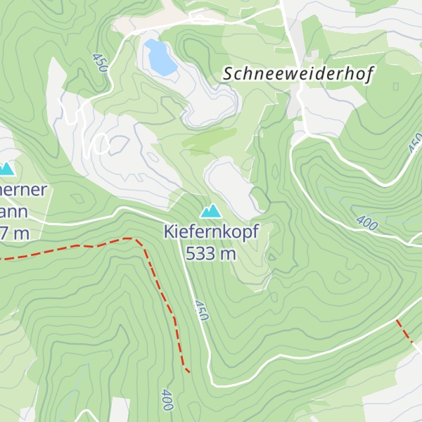 Map of Kiefernkopf