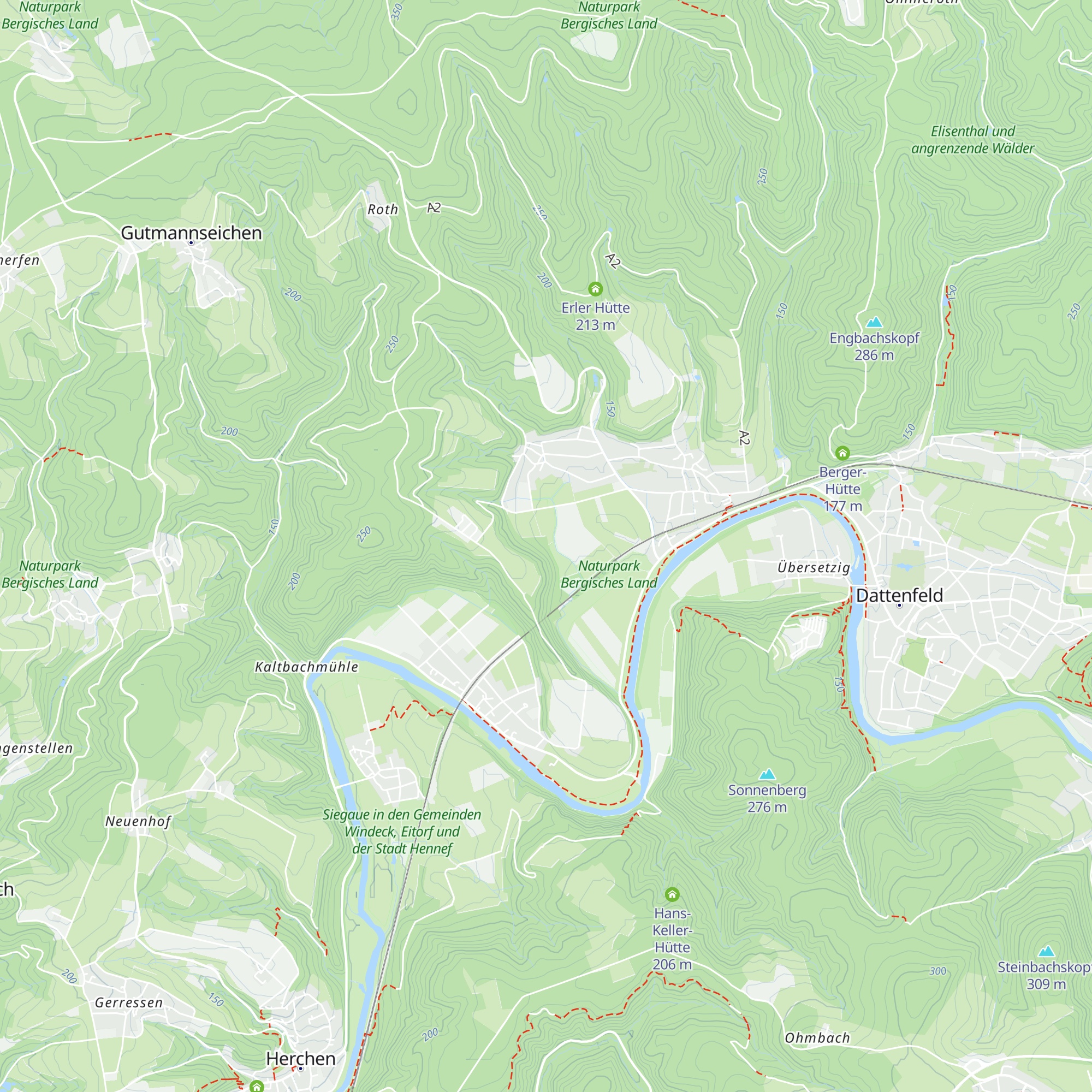 Bruchhardthütte (Schutzhütte) map