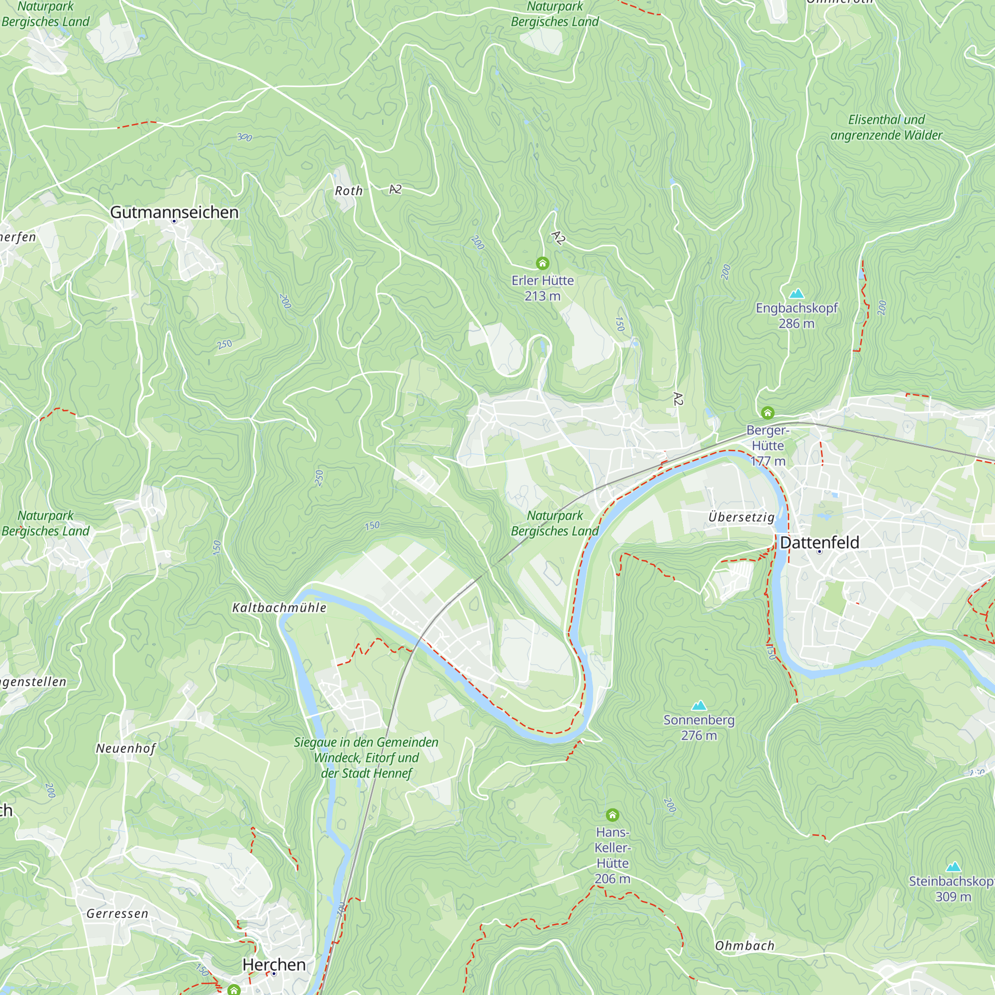 Bruchhardthütte (Schutzhütte) map