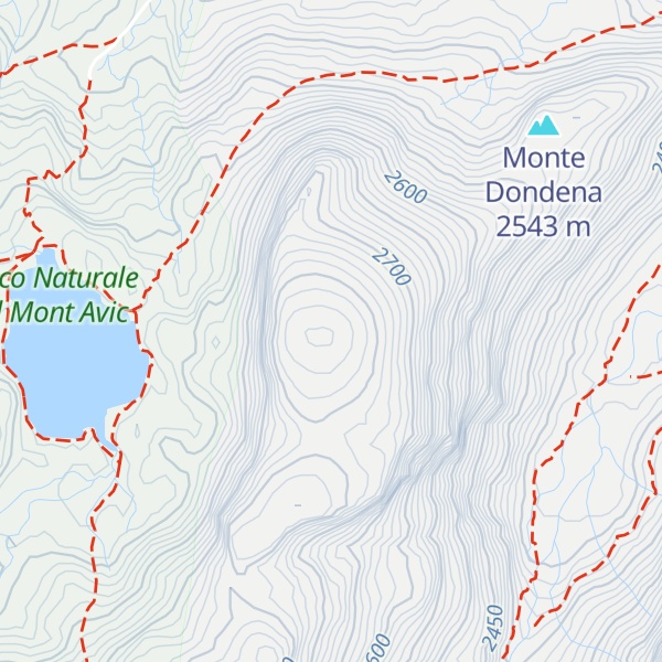 Map of Monte Rascias